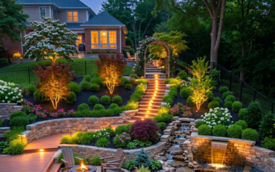 Safe Pathway Lighting for Sloped Yards In Greater Cincinnati…
